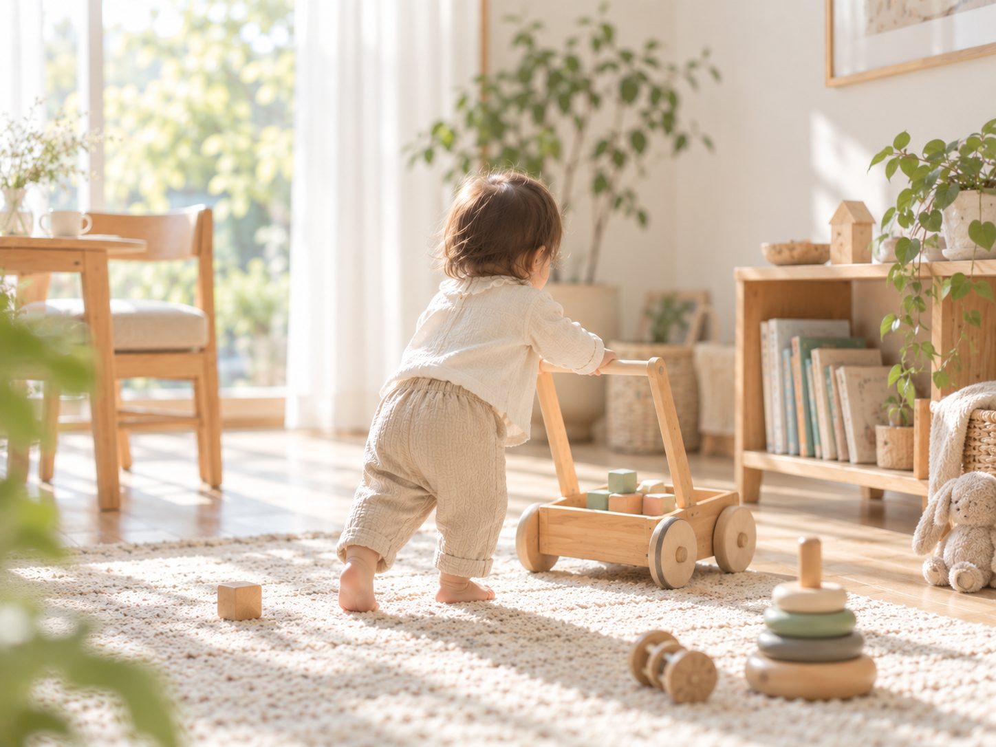 1歳の子どもが遊ぶ様子