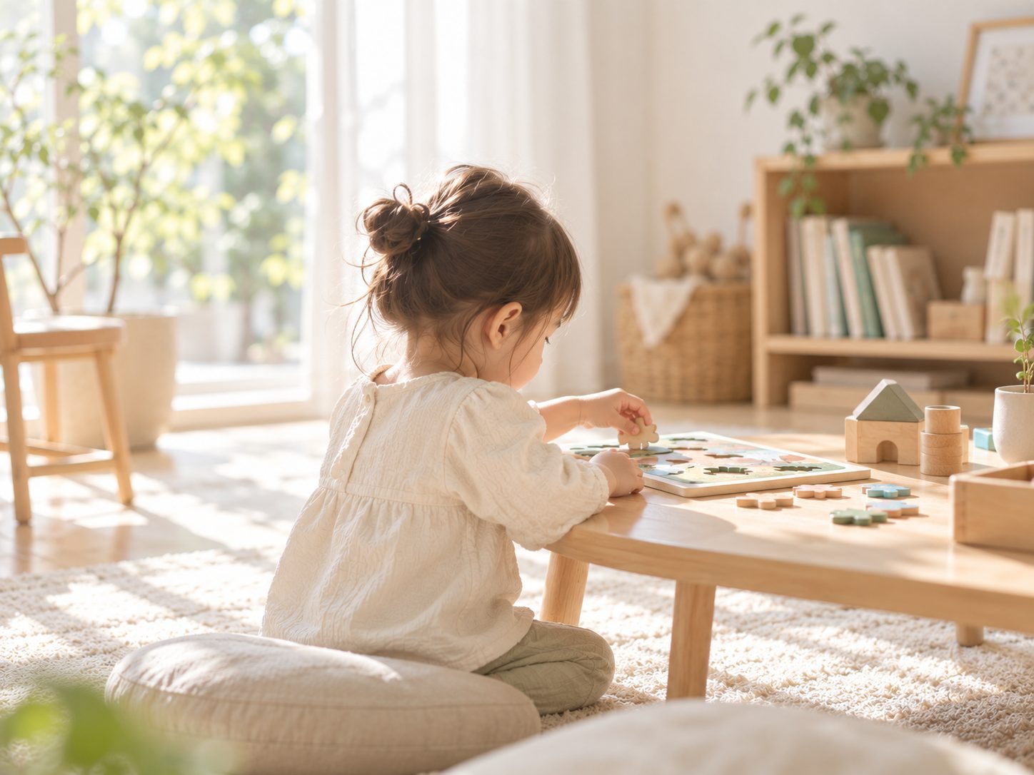 2〜3歳の子どもが遊ぶ様子